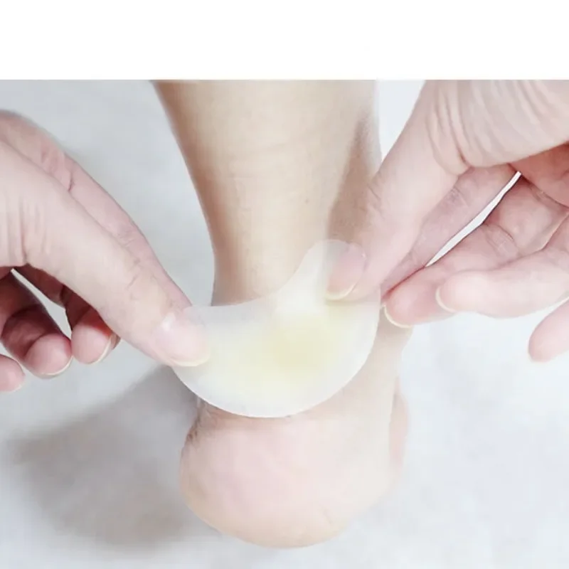 Foot Anti Abrasion Patch 10pcs Foot Heel Feet Blister Abrasion Protective Patch Pain Relief Wound Hydrogel Heel Patches