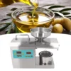 500-1500W Oil Press Machine Full Automatic Oil Extractor Stainless Steel Electric Cold Hot Oil Press for Home Kitchen 1