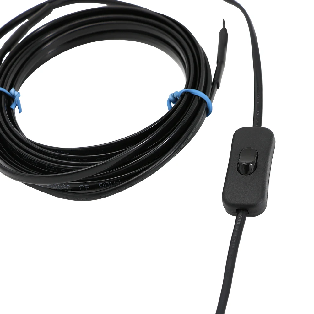 Cavo Riscaldante Autoregolante 5m Per Tubi - Nastro Termico Per Antigelo, Camper, Cantina (Spina EU) - Foto 14