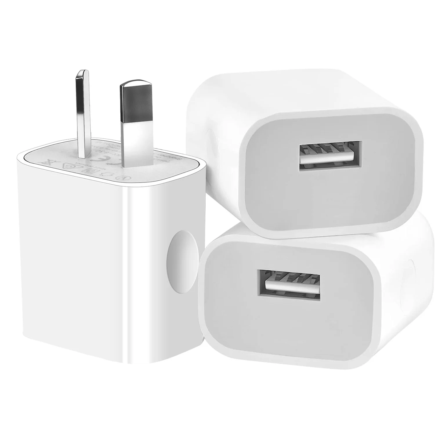 AU Plug USB Wall Charger - 15W Quick Charge, 240V