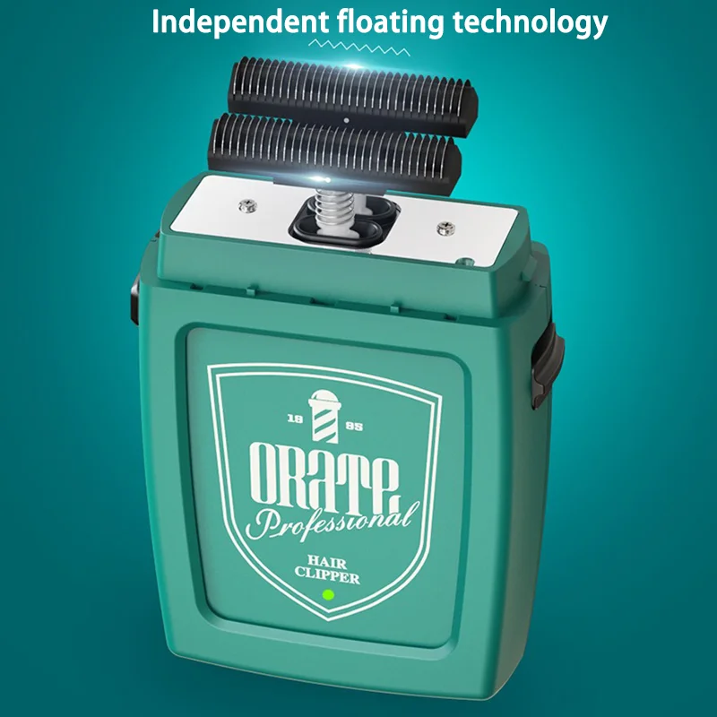 Description Picture 5 of item11000RPM ORATE Professional Push White Hair Brightening 7W Motor Electric Shaver Barbershop Men's Hair and Beard Trimmer Clipper