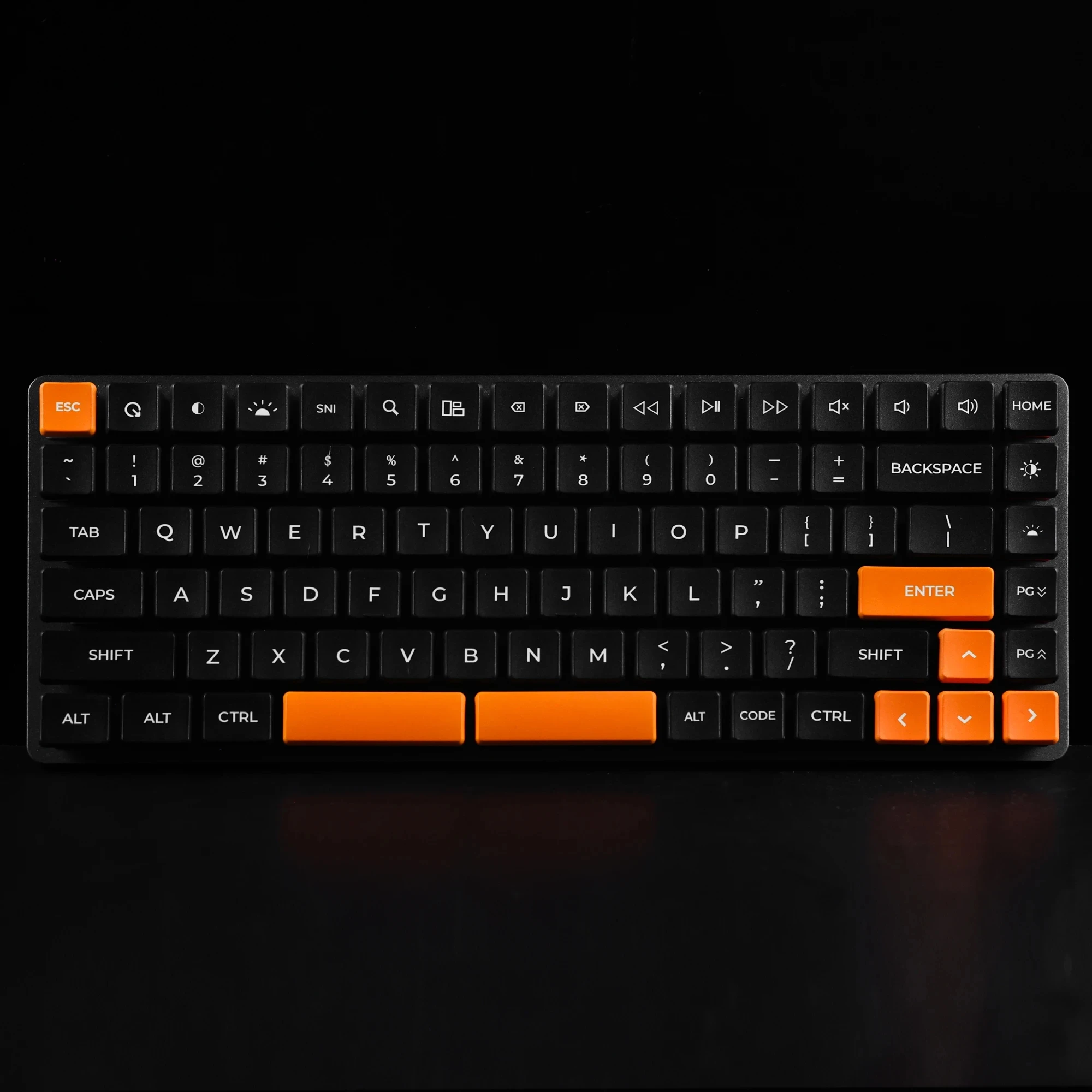Chosfox-メカニカルキーボードキット,アルミニウム,ローププロファイル 