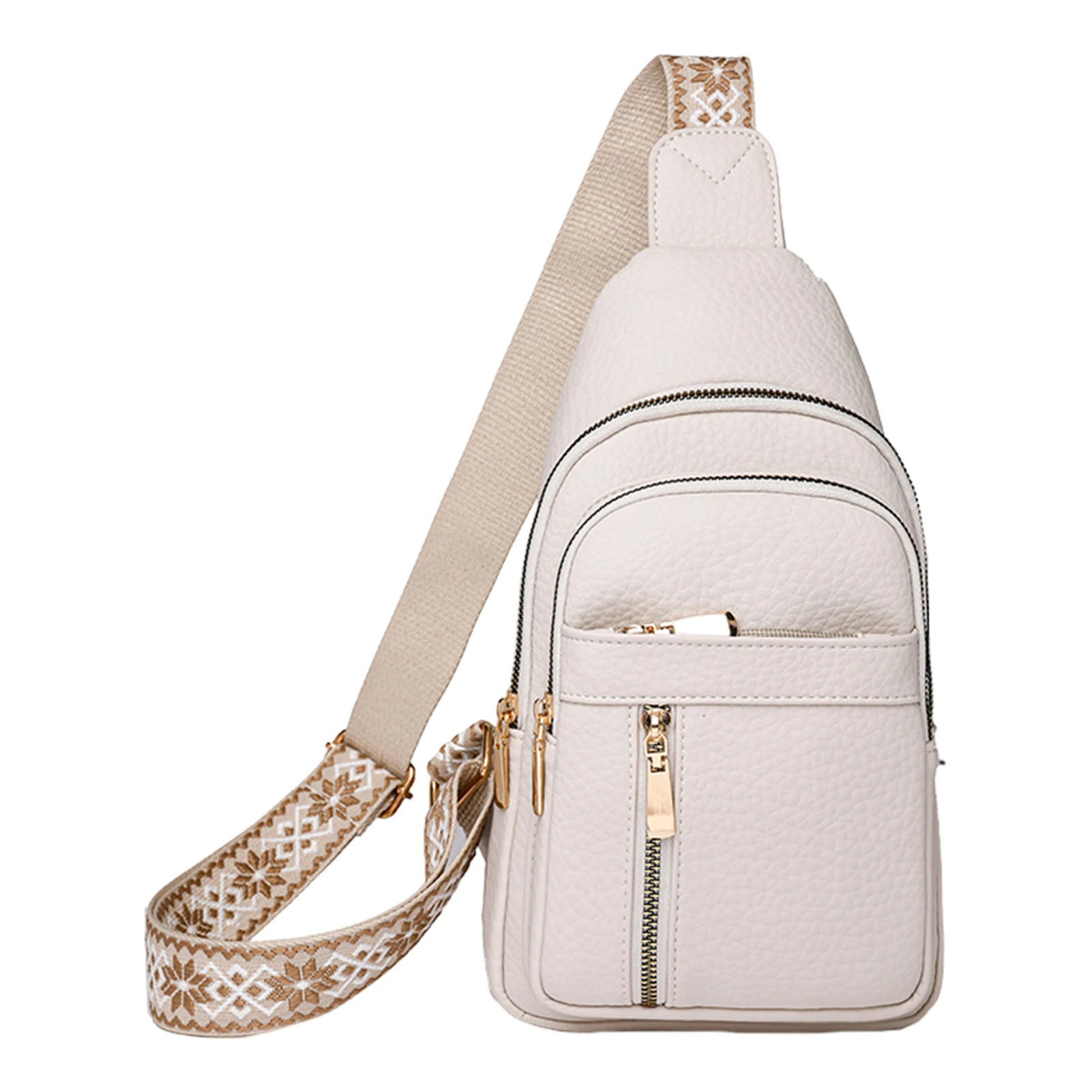 ตัวเลือกสินค้า กระเป๋าแฟชั่น Crossbody ผู้หญิง หนัง PU กันน้ำ สำหรับเดินทางและขี่จักรยาน
