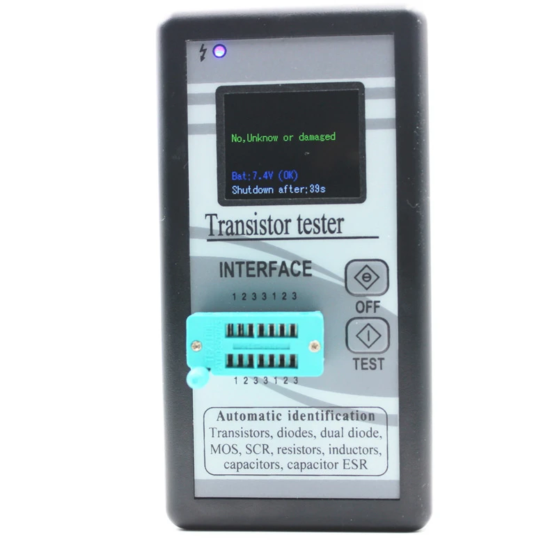 M328 Multipurpose 1.8 Inch Tft Lcd Transistor Tester Diode Resistor