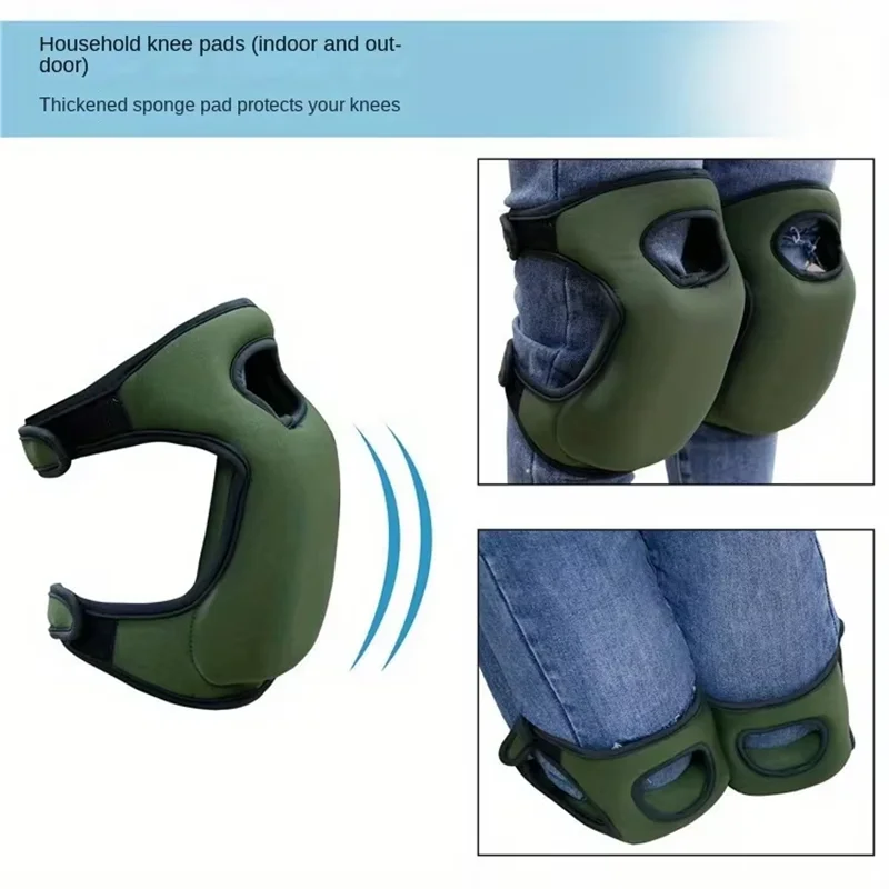 A pair of outdoor garden knee pads, kneeling pads, garden trim knee scratch resistant pads