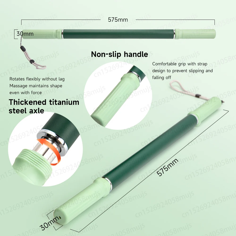 Yoga Stick for Stretching Relaxation Tool Roller Hunchback Corrector Open Back Standing Training Stick for Fitness accessories