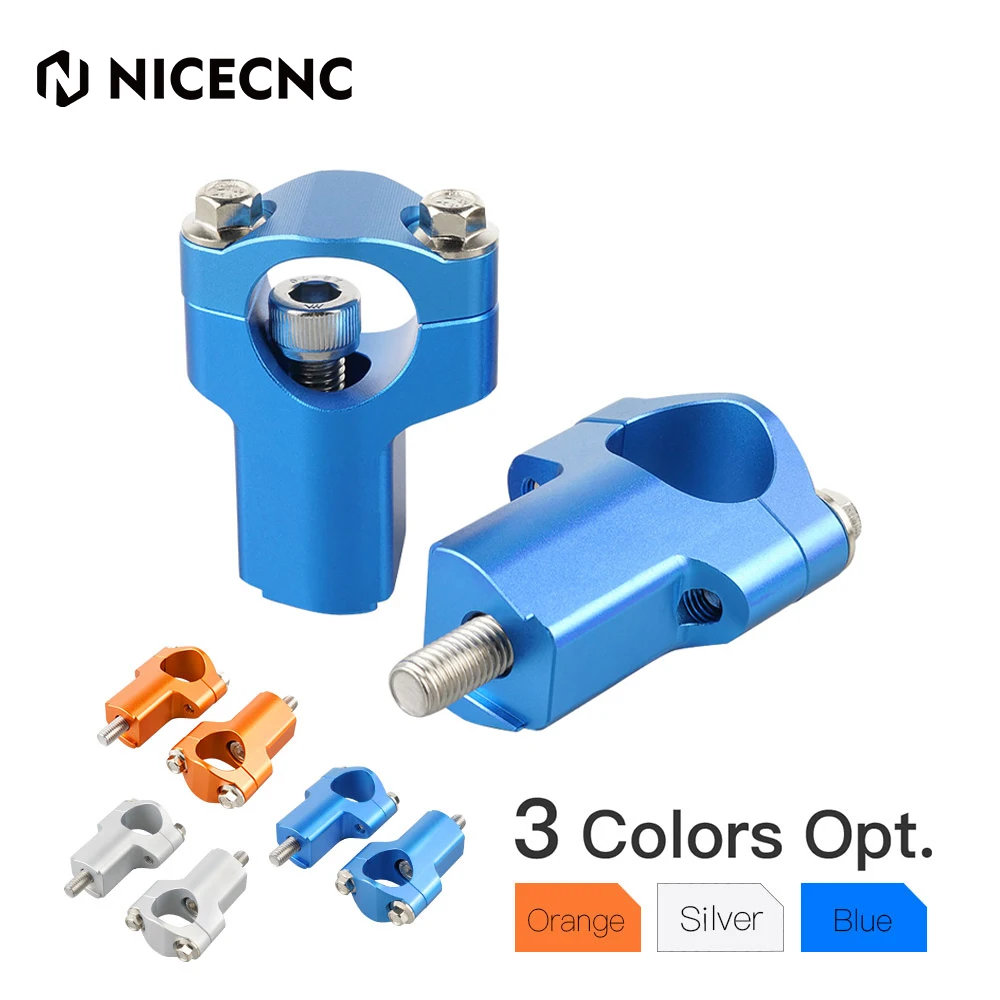 

Motorcycle 52mm Handlebar Raiser Height Mounts For Husqvarna TC TE FC FE 85 125 250 300 350 400 450 501 Husaberg FE FS FX TE