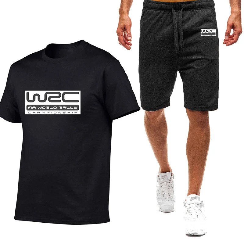 

World Rally Championship WRC Men Summer Sell Well Nine Color Short-sleeved T-shirt Simple Casual Trendy Comfortable Leisure Suit