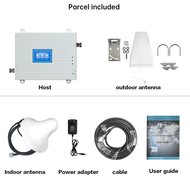 Phone signal booster Cellular Signal Amplifier 4G Signal Booster Repeater
