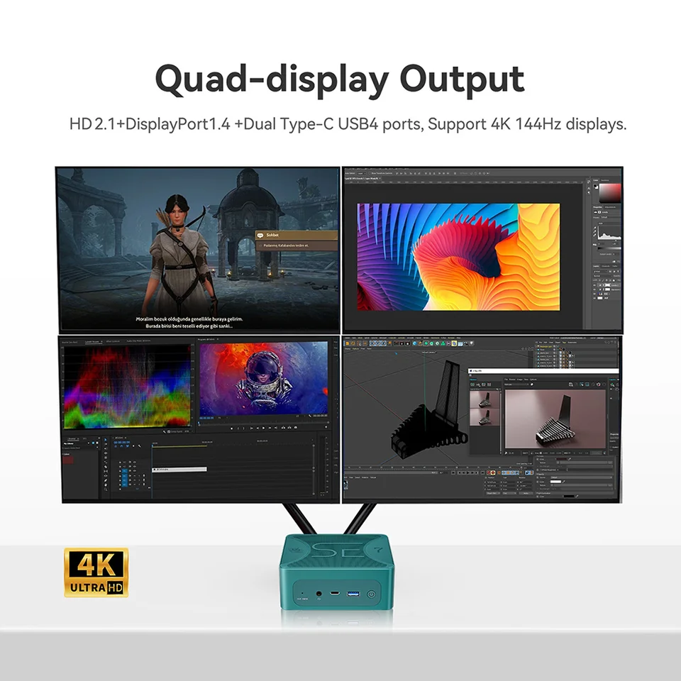 え*き様 Beelink SER7 ミニPC ブラック え*き様 Beelink SER7 ミニPC ブラック