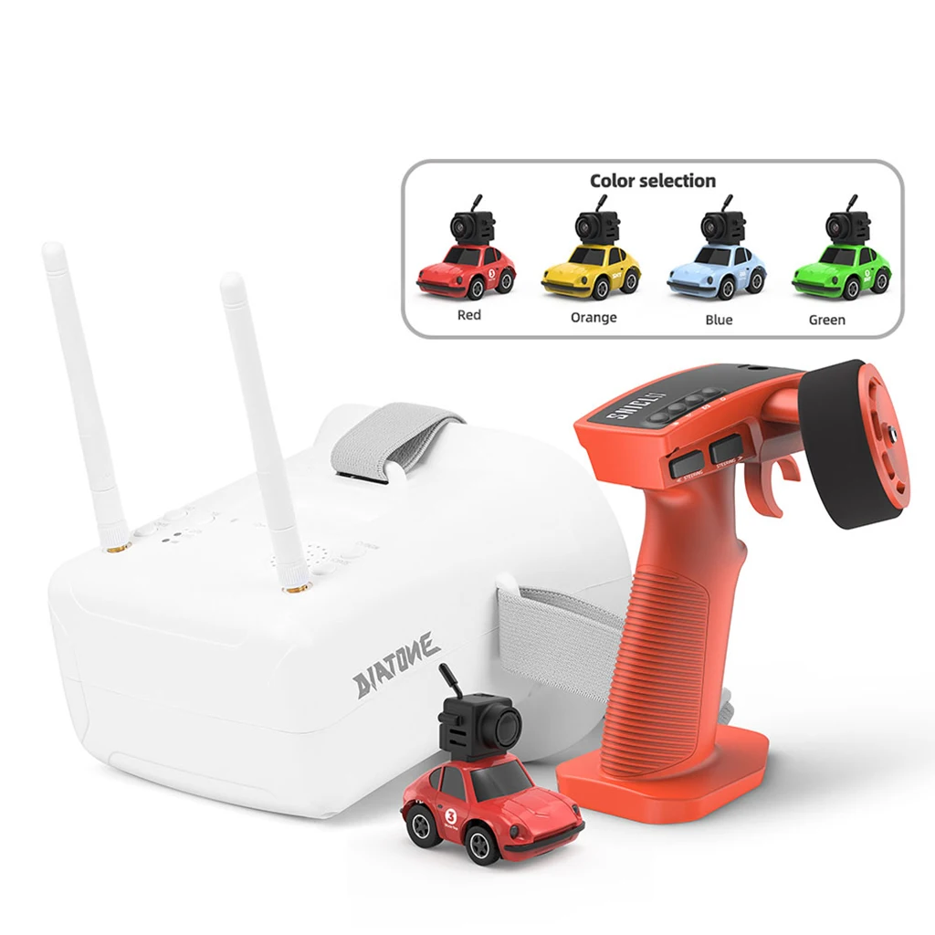 DIATONE JustAir Q25-240 ̴ RC FPV RTR 2.4G ũ ڵ, 480P HD ī޶ , ڵ   ε ڽ, 1:100