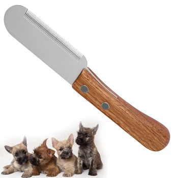 Stainless Steel Pet Stripping Comb 1