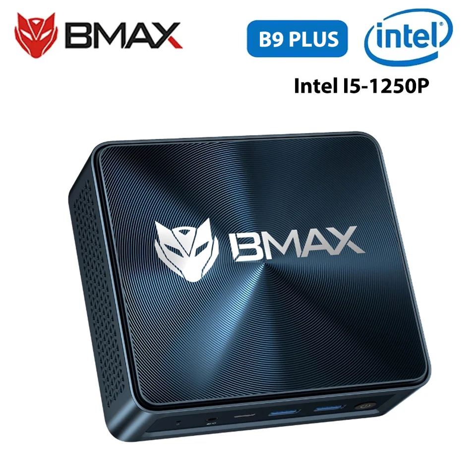 BMAX B9 Plus Mini PC Windows 11 Intel 12th Gen Core i5-1250P