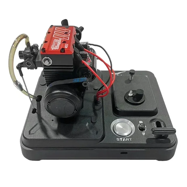 TOYAN FS-L200 Engine Model Toy Full Metal Hand-made Electric High-end Scientific Experiment Teaching Aids Engine and Base Gift 3