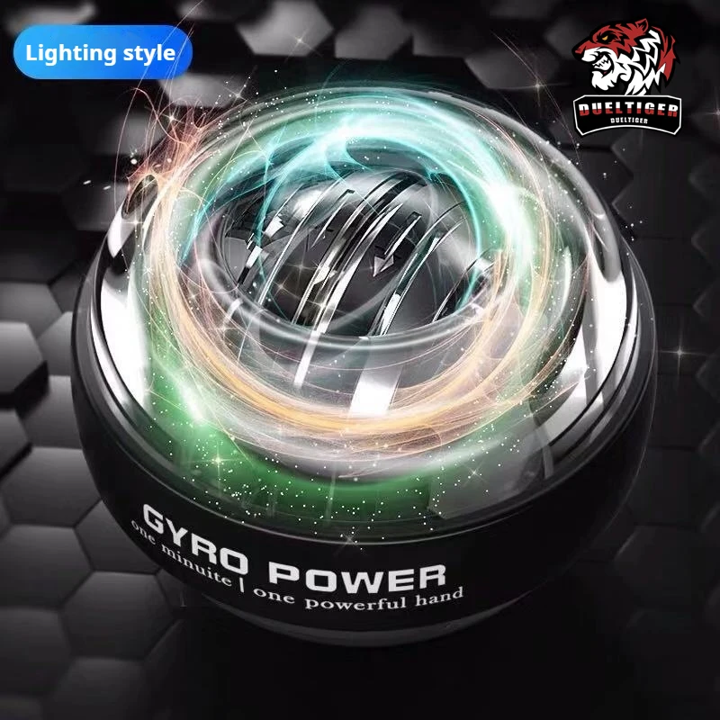 Wrist Glowing Gyro Ball Training Centrifugal Force Muscle Relaxation Fitness Equipment hand strengthener forearm exerciser gyro ball wrist exerciser hand grip strengthener gyro wrist ball hand grip trainer arm wrestling equipment