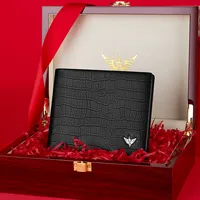 Men Wallets Fashion Short Design Card Holder Men Leather Purse Solid Coin Pocket High Quality Male Purse 1