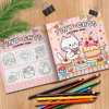 Adult Coloring Book: Adorable Colorful Kittens - Perfect for Birthday Parties, Festive Activities & Creative Relaxation 4