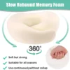 Travel Neck Support Portable Adjustable Soft Noon Break Sleep Pillows Memory Foam U-shaped Pillow Snail Style 5