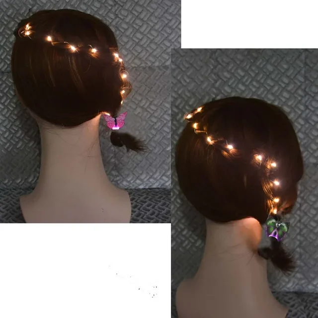 LED Butterfly String Light for Hair 4