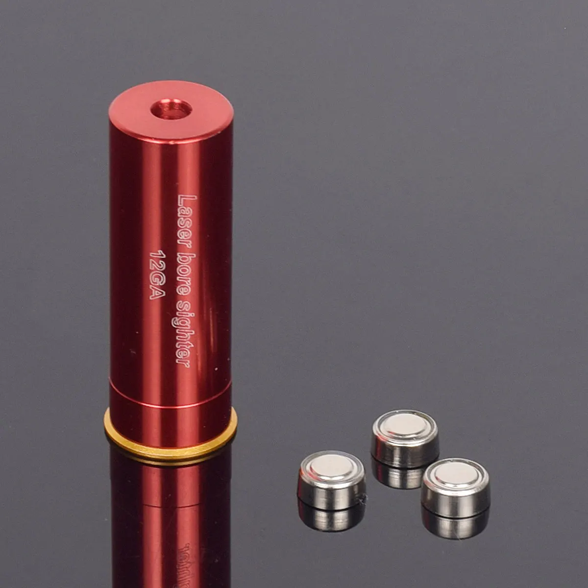 Tactical Laser Bore Sight Caliber 12GA 20GA 5.45X39 7.62X39 9mm .308 .223 .303 7mm Red Cartridge Laser BoreSighter Sighter