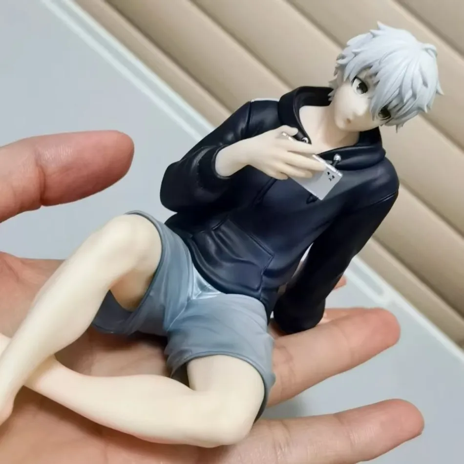 Xinchangda Blue Lock Figura Seishiro Nagi Parti Mobili Intercambiabili Action Figure 10 cm PVC Statua da Collezione Ornamenti Desktop Regalo di Compleanno per i fan