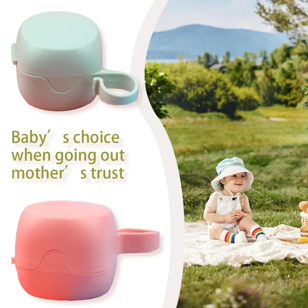 

Pacifier Holder Box Infant Portable Soother Container Nipple Case Pacifier Supplies Box Baby Storage Storage Holder Travel L2L3