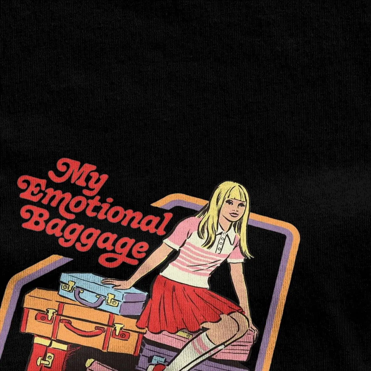 Emotional baggage t-shirt 4 Emotional baggage t-shirt 4