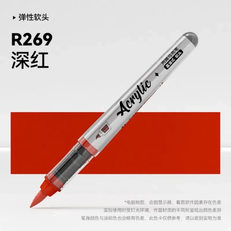1 PC 84 Colors Acrylic Paint Pens Markers Brush Tip Paint Markers For Rock Painting Christmas School Art Supplies Stationery