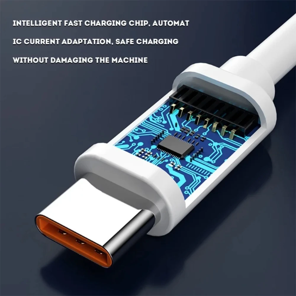 รูปสินค้า สายชาร์จ USB-C คุณภาพสูง ชาร์จเร็ว ปลอดภัย สำหรับมือถือและอุปกรณ์อื่นๆ
