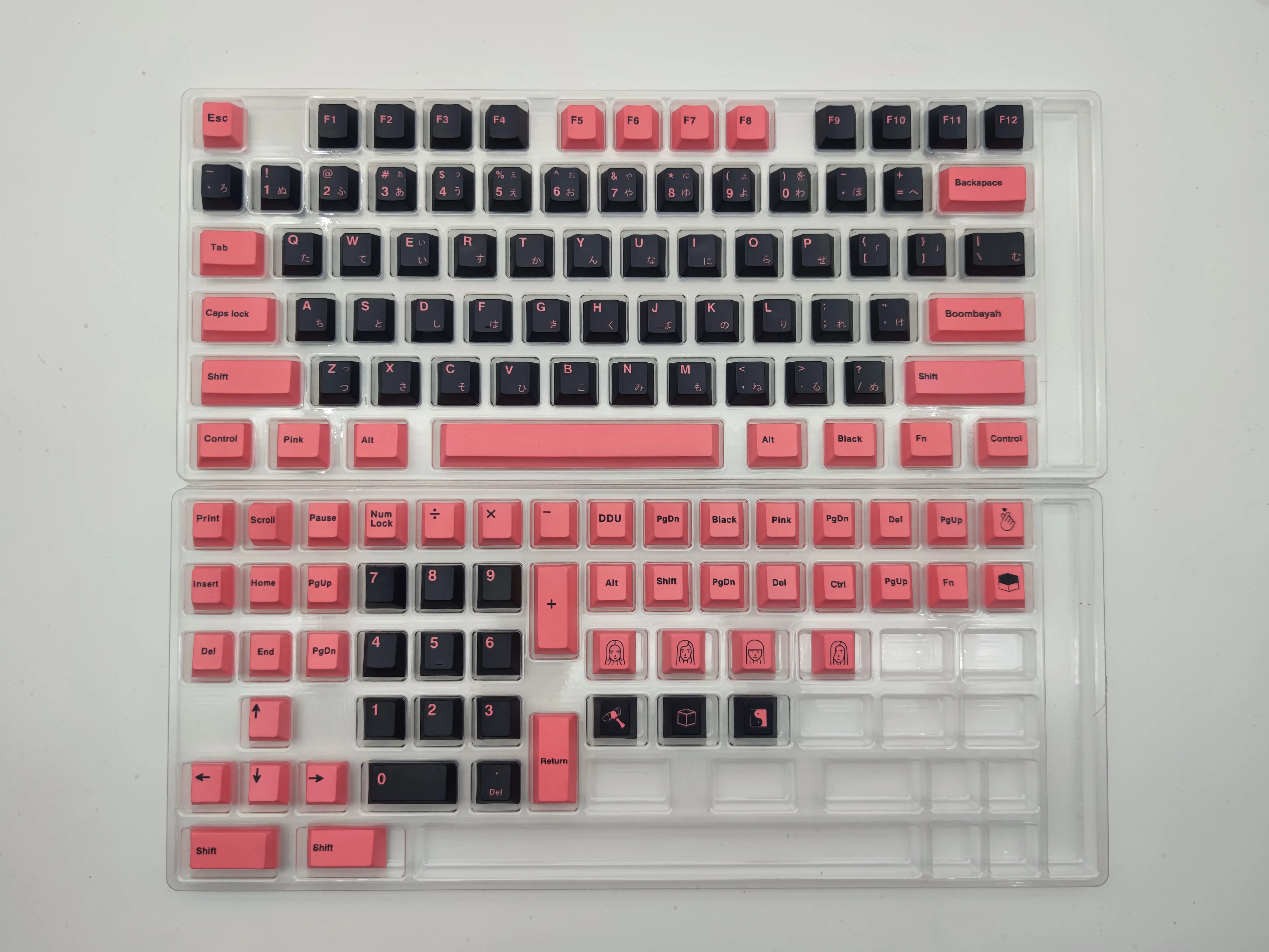 メカニカルキーボード用のパーソナライズされたpbtキーキャップ