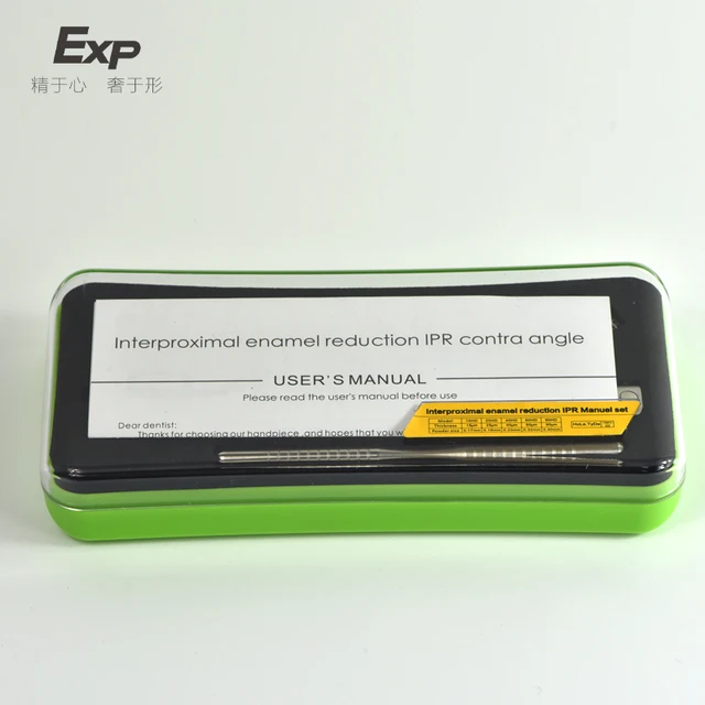 Exp 치과 교정 치간 에나멜 감소 수동 스트립 슬라이싱 세트