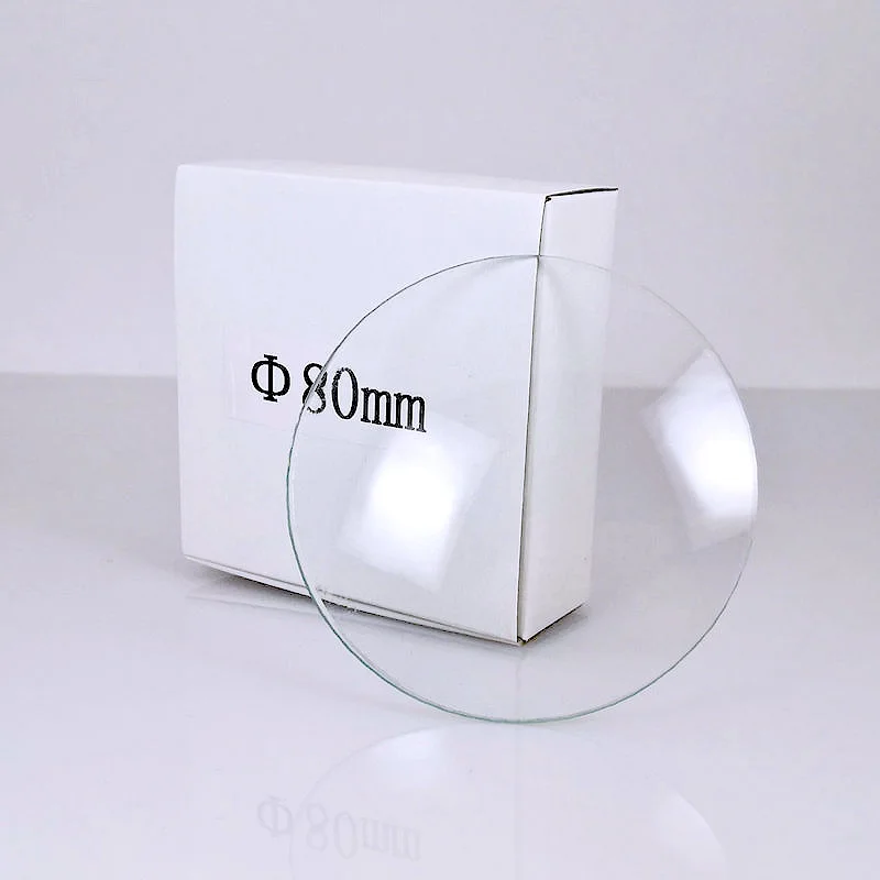 

10pcs/box Lab Dia45mm To Dia150mm Lab Watching Glass Round Dish Beaker Cover for School Education Experiment