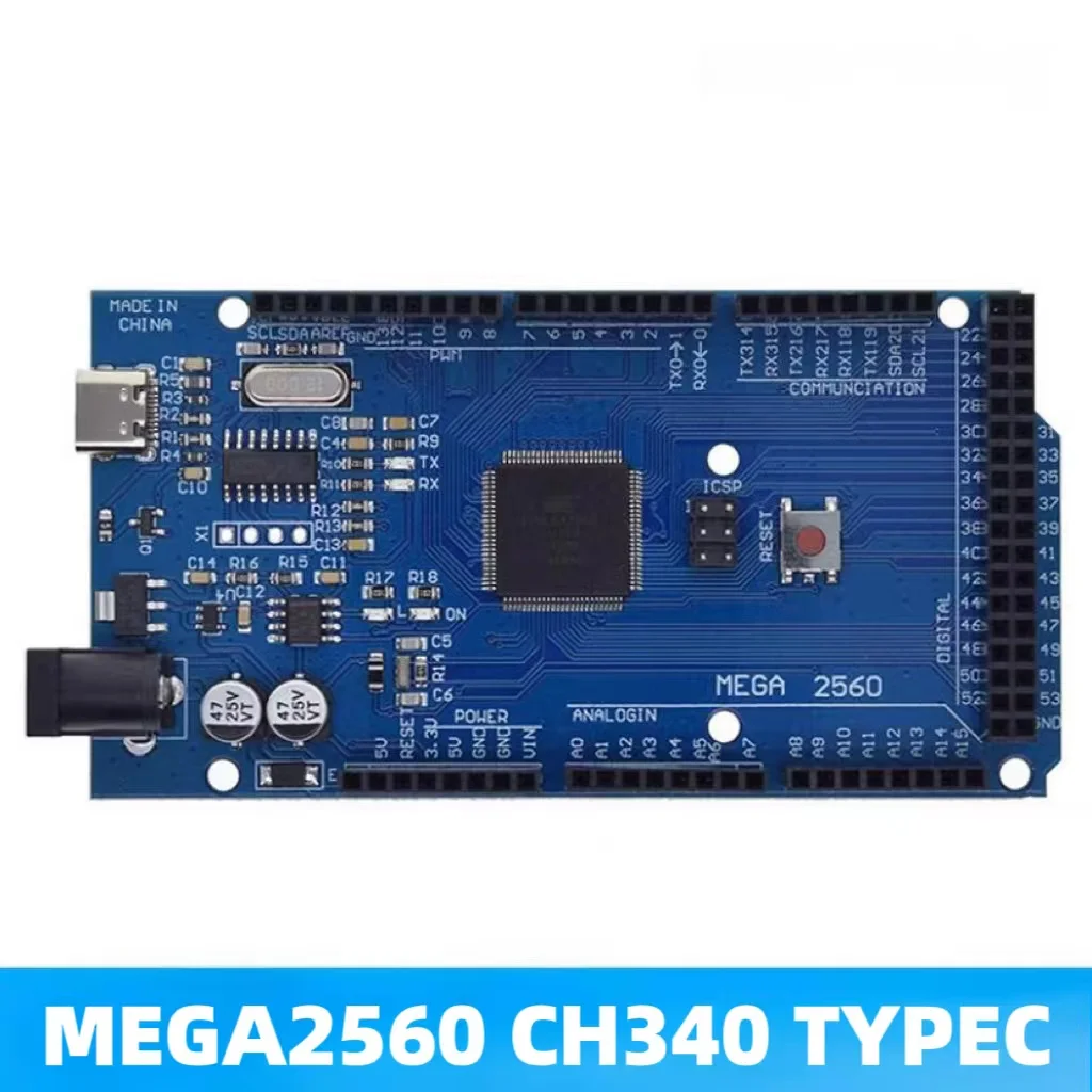 MEGA2560 MEGA 2560 R3 (ATmega2560-16AU CH340G) AVR USB Board Development Board MEGA2560 PRO For Arduino Expansion Board DIY Kit image 7