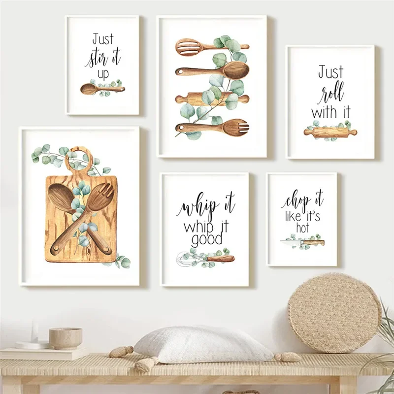 

Абстрактная кухонная утварь, холст, картина, шпатель, венчик, разделочная доска, ложка, мешалка, постер, искусственная кухня, домашний декор, картина