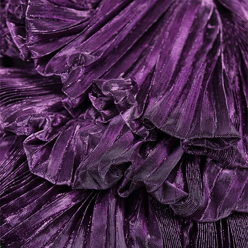 

NO10 2023 модная плиссированная Лазерная марлевая ткань с блестками для помолвочного платья, сценического костюма, материалы для моделирования «сделай сам»/дизайнерская ткань для одежды