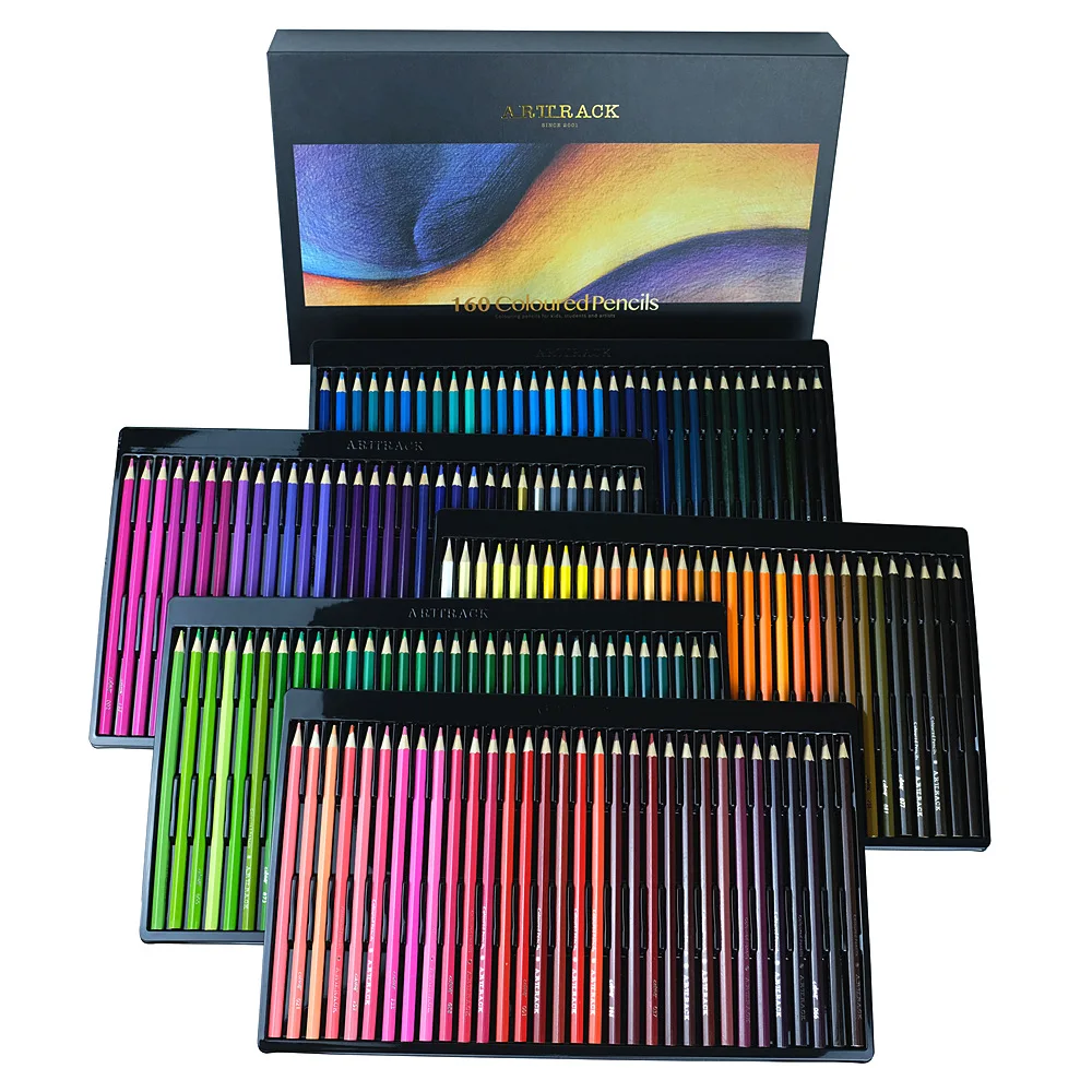 Crayon de couleur,Ensemble de crayons de couleur grasse,peinture