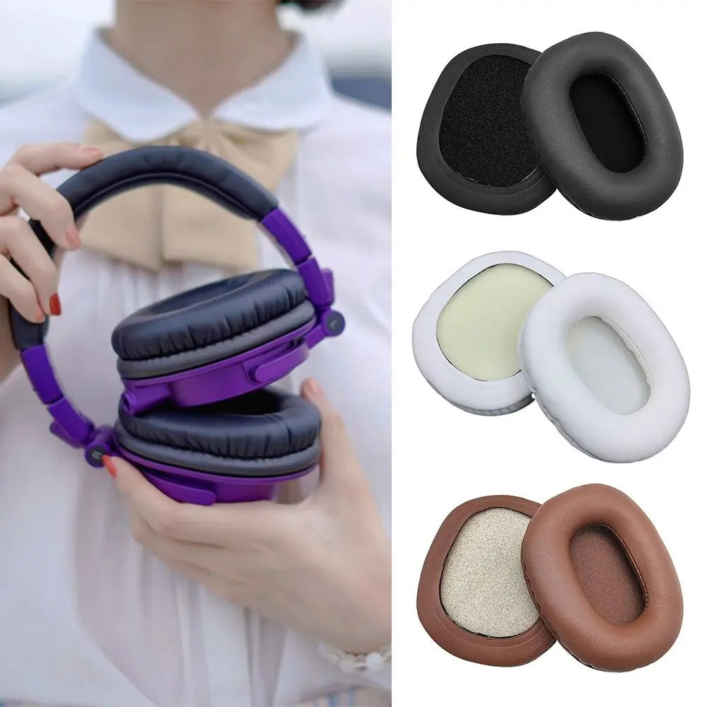 

1Pair Replacement Ear Pads for ATH-M10 M20 M30 M40 M50X SX1a PRO5 Headphones Soft Foam Ear Cushions