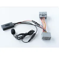 For VOlVO C30 S40 V40 V50 S60 S70 C70 V70 XC70 S80 XC90 With Mic Car Bluetooth 5.0 Wireless Phone Call Handsfree AUX In Adapter - Image 3