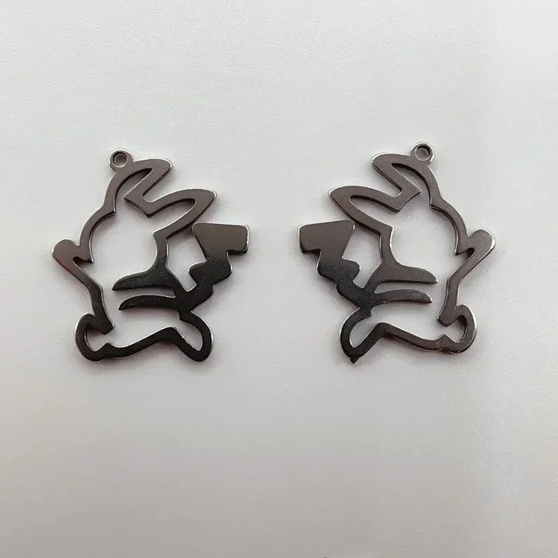 

10pcs 30x26mm Antique Silver Color Hollow Rabbit For DIY Jewelry Making Jewelry Findings Animal Charms Bunny Charms