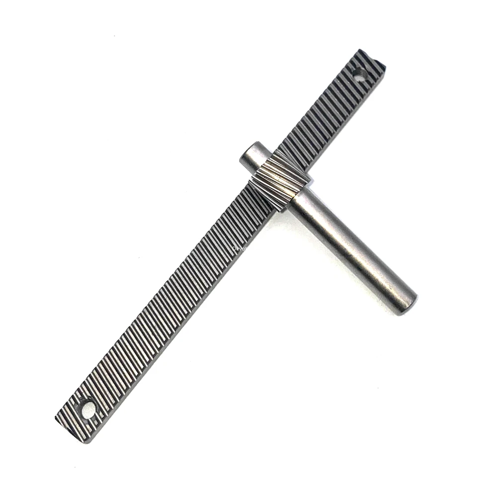 Ajuste de Precisão Gear Rack Aço Gear Lifting Table Plataforma Deslizante 0.5m 17t 100 mm