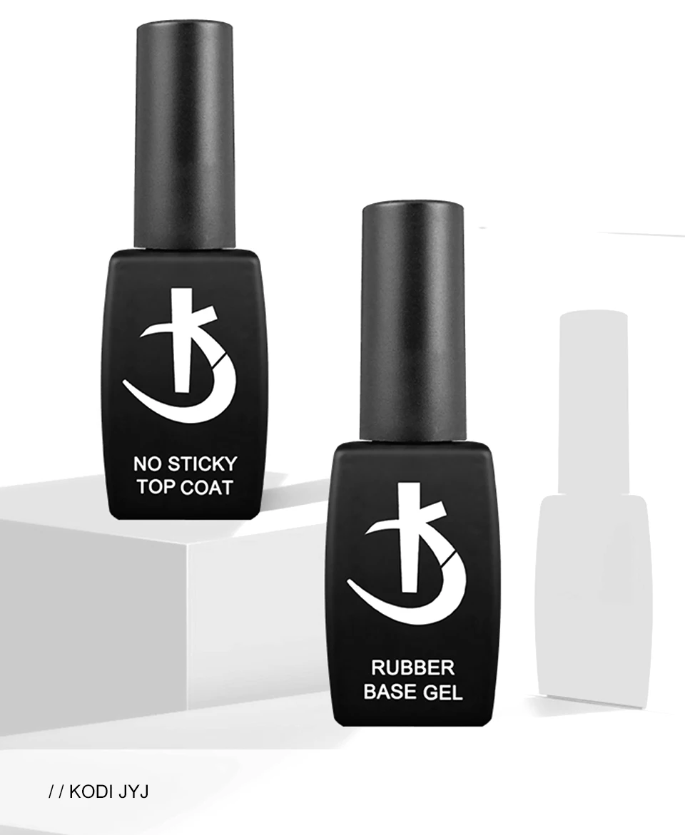 New Upgrade Rubber Base Gel Set - Super Bright Top & Base Coat