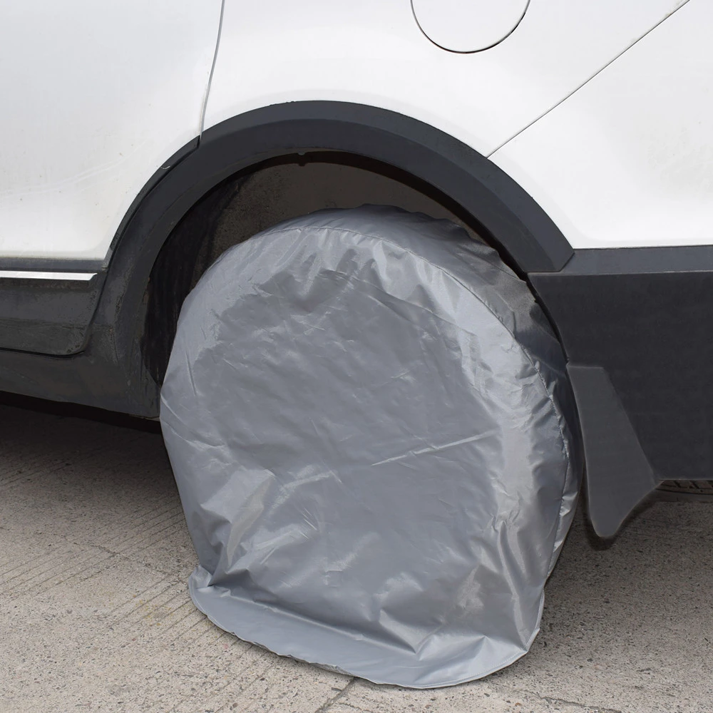 

Car Wheel Cover Automobile Sunscreen Tire Cover Multifunctional Waterproof Snowproof Frostproof For Ford Lada Jeep Toyota Kia