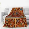 Imagining Sutton Hoo The Boars Blanket Flannel Multi-function Sofa Throw Blankets For Home Bedroom Outdoor Throws Bedspread 2