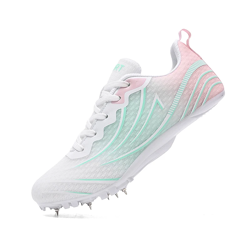 Description Picture 5 of itemOutdoor Men Sneakers Anti Slip Track and Field Jumping Running Shoes Unisex Nail Shoes Short Distance Training Sports Shoes