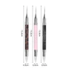 1Pcs Metal Dual Heads  Dotting Pen Nail Brush Rhinestones Crystal Picking Nail Studs Dotter DIY Point Drill Nail Tools 6