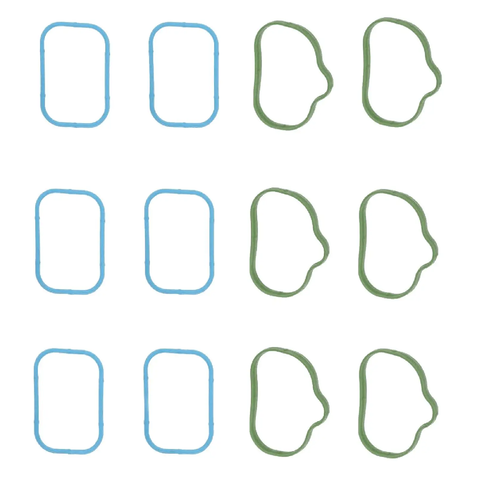 funtasica Intake Manifold Gaskets MS97204 MS19879 Fit for 3.6L 2011-