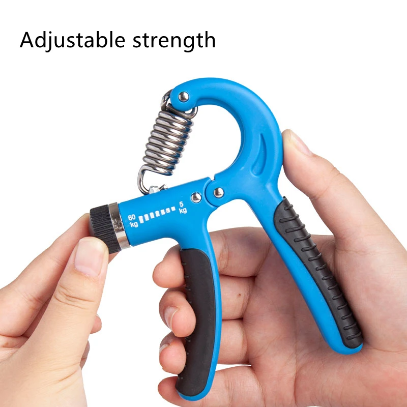 5-60Kg Adjustable Heavy Gripper Fitness Hand Exerciser Grip FatGrip Wrist Increase Strength Spring Finger Pinch Carpal Expander