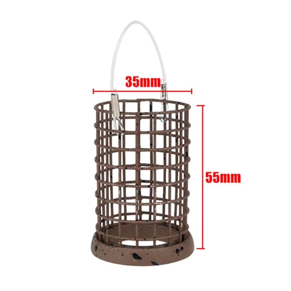 

Fishing Distance Cage Feeders All Sizes Full Range Coarse Fishing Holder Fishing Lure Cage Fishing Basket Fishing Tackle Tools