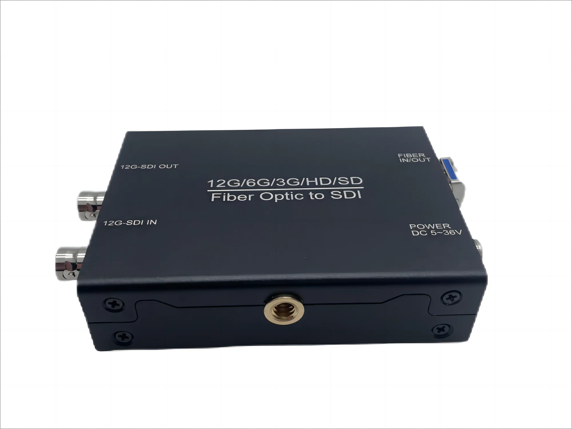 

1Ch Bidirectional Mini 12G-SDI Converterto Fiber Optic Converter with SFP LC Connector