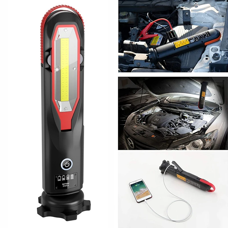 

Пусковое устройство для автомобильного аккумулятора, 12000 мАч, литиевое зарядное устройство для автомобиля, портативный усилитель для батареи, двойной USB